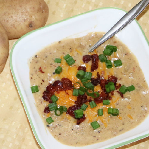 Loaded Baked Potato Soup - Easy One Pot Recipe!